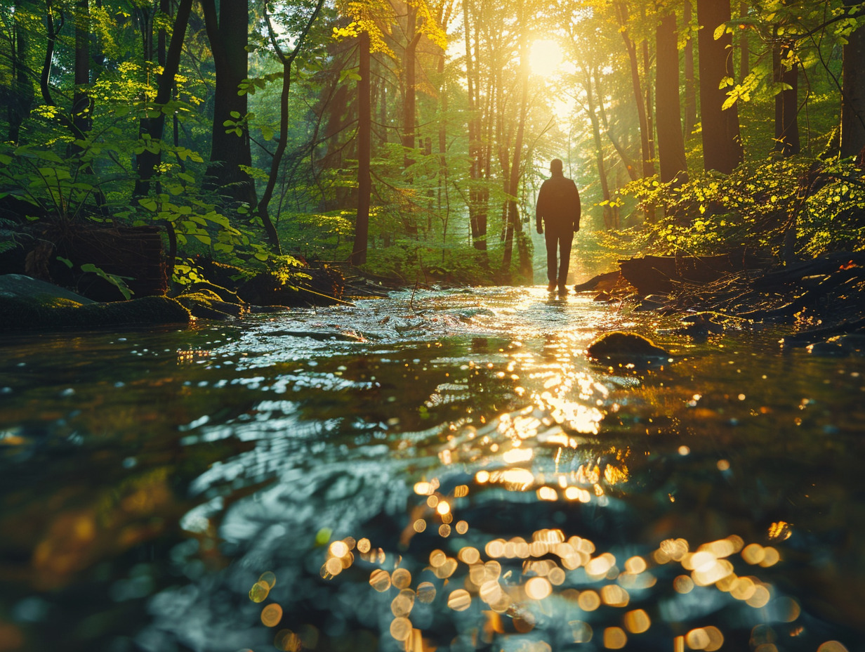 marcher dans l eau : techniques et bienfaits -  marche aquatique